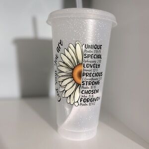 24 oz NEW Handmade White Cup